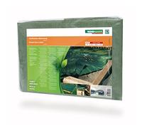 Windhager Foglio di Copertura, Copertura per sabbiera, con Occhielli Metallici e Cordino in Gomma, 180 g/m², 1,4 x 1,4 m, Verde, 07046