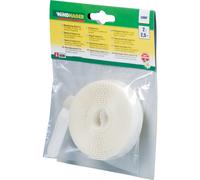 Windhager Fissaggio per zanzariere, Nastro Adesivo, 2 x 2,5 m, Trasparente, 250 cm, 2 Pezzi, 03469, Bianco, Set di 2