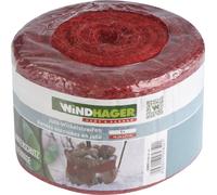 Windhager Nastro in Iuta - 10 cm x 25 m - Rosso