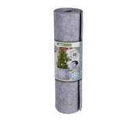 Windhager Protezione Invernale per Piante in Vaso Fiocco di Neve M - 114 x 25 x 0,3 cm - Grigio/Bianco - Protezione Decorativa in Feltro - Protezione dal Freddo - antigelo