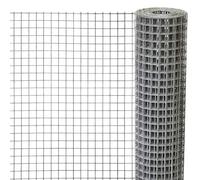 Windhager Rete Metallica zincata, per Conigli, porcellini d'India o Galline, 5 x 1 m, Larghezza Maglie 12,7 mm
