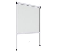 Windhager Rhino Insect Screen zanzariera Rollo Fly Screen Telaio in Alluminio per finestre, accorciabile singolarmente, 130 x 160 cm, Bianco, 03963
