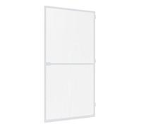 Windhager Rhino Insect Screen zanzariera, telaio in alluminio per porta accorciabile singolarmente, 100 x 210 cm, bianco, 03757, 100 x 210