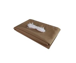 Windhager Schermo per balconi Malta, schermo per la privacy, frangivento, schermo per balconi, cachi, 5 x 0,9 m