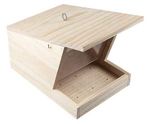 Windhager Silo 07444 - Mangiatoia per Uccelli, casetta per Uccelli, casetta per Uccelli, casetta per Uccelli e Uccelli, capacità Circa 3 Litri