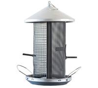 Windhager Silo di Cibo per Uccelli Happy Bird, Mangiatoia e Casetta, Distributore di Cibo, 06999