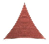 Windhager Sunsail Sunsail Adria, Triangolo 5 x 5 m (equilatero), Protezione UV, Resistente alle intemperie e Traspirante, Terracotta, 10973