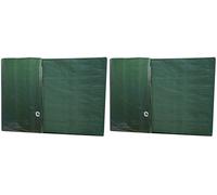 Windhager - Telo Protettivo Leggero, Verde, 2 x 3 m (Confezione da 2)