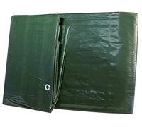 Windhager Schutzplane Telone Protettivo Medium in Legno, Multiuso, per Esterni, grammatura 100 g/m², 3 x 4 m, 07031 Giardino, Verde