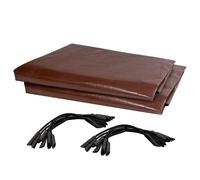 Windhager Telone protettivo per balcone, 0,8 x 5 m, 210 g/m2, marrone, 89144