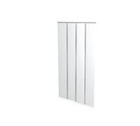 Windhager Tenda Anti-Mosche per Porta, zanzariera Plus Tenda Porta, Tendina a lamelle accorciabile singolarmente, 100 x 220 cm, Bianco, 04316