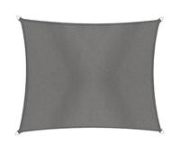 Windhager Tenda da Sole CANNES, rettangolare antracite, 100% poliestere riciclato, 2.7 x 1.4 m, 150 g/m², Protezione Solare per Balcone, incl corda di fissaggio, repellente al vento e all'acqua