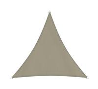 Windhager Tenda Parasole Cannes Triangolare, 3 x 3 m, Protezione Solare per Giardino e terrazza, Resistente ai Raggi UV e alle intemperie, Tortora, 10717
