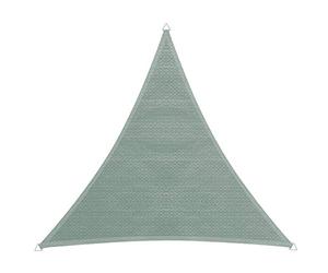 Windhager Tenda Parasole Capri Triangolare, 5 x 5 m, Protezione Solare per Giardino e terrazza, Resistente ai Raggi UV e alle intemperie, Oliva, 10766