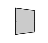 Windhager tenditore Plus Fissaggio zanzariera, Telaio in Alluminio per finestre 100 cm x 120 cm, Antracite, 03899