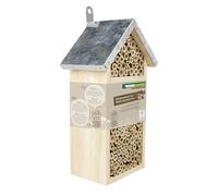 Windhager Tiny - Casetta per insetti in legno per api, coccinelle e api selvatiche, per api, coccinelle e api selvatiche