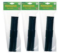 Windhager, trappole tubolari per roditori, set da 3