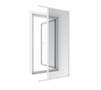 Windhager zanzariera avvolgibile in alluminio, zanzariera per porte, portefinestre, accorciabile singolarmente, 160 x 225 cm, bianco, 03894