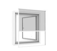 Windhager Zanzariera per Finestra a Rullo da Appendere, zanzariera a Rullo, Tenda avvolgibile per Finestra, zanzariera e zanzariera, Kit Fai da Te, 100 x 160 cm, Bianco