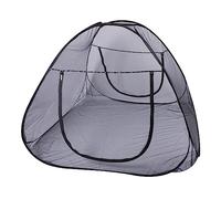 Windhager Zanzariera per Letto Matrimoniale Pop-UP, Rete da Campeggio, zanzariera per zanzare, zanzariera e Letto, 140 x 200 cm, Antracite