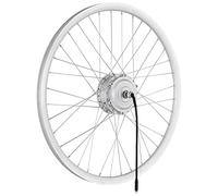 windmeile | E-Bike Mozzo Motore Ruota Anteriore, A Raggi, Argento, 26', 36V/250W, E-Bike, Bici Elettrica, Pedelec