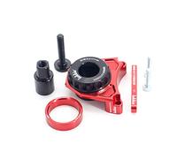 windmeile | Lekkie BB86/92 Kit adattatore, rosso, per Bafang BBS01/02/HD, E-Bike, Pedelec
