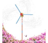 Windmill Water Sprinkler, Outdoor Yard Toy, 21.65x5.12in 36-Nozzle Splash System, Multifunctional Irrigation Tool, Spray Design for Lawn Patio Kids Fun Activity