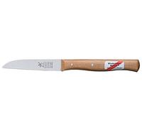 Windmühlen Coltello con Manico in Legno di Faggio, Grigio/Beige