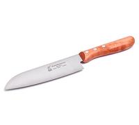 Windmühlenmesser "Santoku", acciaio al carbonio, 164 mm, ciliegia