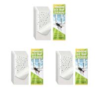 Window 50 strisce adesive insetti interni Fly Catcher Clear | Trappole trasparenti per vetri rimangono discreti sulla finestra e catturano le mosche senza infastidire la vista