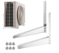 Window Ac Bracket, Window Air Conditioner Support, Adjustable Heavy-Duty Stand, Load-Bearing Installation, Secure Fit for Dorms, Apartments, Bedrooms, Living Rooms, Casement