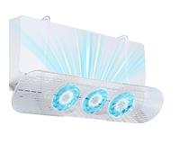 Window AC Deflector, Adjustable Retractable Wind Cover, Wall-Mounted Air Conditioner Windshield, for Home, Bedroom, RV, Workplace, Winter, Babies, and Sleep Comfort