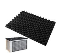 Window AC Drip Cushion - Magnetic Backing Cover with Stable Grip, Quiet Noise Reduction Pad | Protective top layer with effective sound-dampening support for window air conditioner units