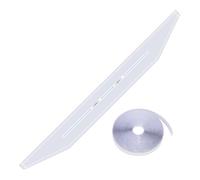 Window AC Seal Kit, No-Drill AC Baffle, Adhesive Cloth Cover, Easy Install Draft-Reducing Design, Compact Ideal for RV, Garage, Basement, or Summer Cooling Repair and Replacement