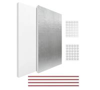 Window AC Unit Side Panels Waterproof - Foam with Adhesive Foil 2 Pieces RV