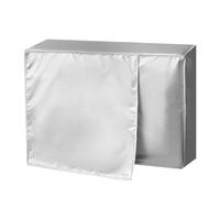 Window Air Conditioner Cover, Waterproof Dust Proof Ventilated Protector, Universal Seasonal AC Protection Cover For Home Dorm Office Apartment Bedroom Living Room Indoor Outdoor Unit Storage Use