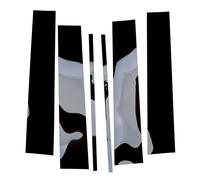 Window B Pillar Post Covers Fit For GMC Yukon XL Chevrolet Suburban fr 15-20