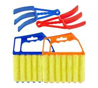Window Blind Cleaner, Window Blind Brush, Dirty Blinds Cleaning Brush, Cleaning Duster Sponge, Ergonomic Handle Window Cleaner Brush, Reusable Window Blind Duster Window Dust Remover for Window Shower