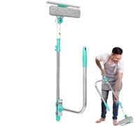 Window Cleaning Squeegee - ABS Aluminum 72-110x30cm Retractable Size | Household Extendable Window Squeegee | Space-Saving Handle Tool For Home Glass Mirror Car Cleaning