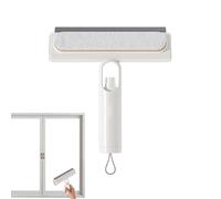 Window Cleaning Squeegee, Professional Glass Scraper Tool, Spray & Wipe Cleaner for Car Windshield Shower Door Kitchen Bathroom Mirror Stove Cooktop Oven Tile Floor, Streak-Free, Ergonomic Handle