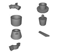 Window Frame Mount for Dust Sensor Box - No Drilling Required