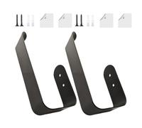 Window Holdback, Metal Hook, 6.5x3.15x1.57 Inches Sturdy Wall Mount, Versatile Design, Decorative Hanger Clips for Curtains, Hats, Towels, Umbrellas, Indoor Outdoor Home Use