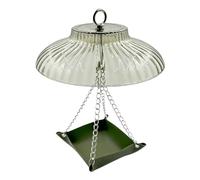 Window Hummingbird Feeder - Squirrel Proof, Weather Resistant ABS Hangable Dome Roofs, Rain Protective Covers Small Bird Station, Outside Wildlife Watching Supply Kits - For Patio Deck Balconies