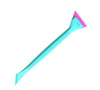 Window Scraper, Handled Film, Tool with 9.45x1.97x0.79 inches, Windshield Wiper, Cleaning Accessory for Bathroom, Garage, Truck, RV, Tile, Floor, Kitchen, Workplace, Blue