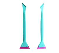 Window Scraper, Handled Film, Tool with 9.45x1.97x0.79 inches, Windshield Wiper, Cleaning Accessory for Bathroom, Garage, Truck, RV, Tile, Floor, Kitchen, Workplace, Blue