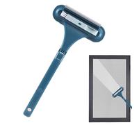 Window Screen Cleaning Brush - Mesh Dust Washing Gadgets | With Water Scraper Window Screen Cleaning Tool, For Porch Shower Bathroom Door Home Outdoor