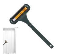 Window Screen Cleaning Brush - Mesh Dust Washing Gadgets | With Water Scraper Window Screen Cleaning Tool, For Porch Shower Bathroom Door Home Outdoor