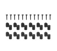 Window Screen Clips - 12 Pieces Reusable Prevent Shaking Screws, Storm Window Retainer Clips, Secure Frame Fastener | 12 Pieces Reusable Screw Set For Home Dorm Office Apartment Bedroom