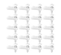 Window Screen Hold Clips - 20-Pieces Screen Fastener Hardware With Screws | Storm Window Keep Clip | For Home Farmhouse Apartment Living Room Bedroom Study Kitchen Bathroom Indoor Outdoor School Boys