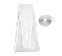 Window Seal Kit, Dustproof Cover with Universal Zipper, Air Leak Guard